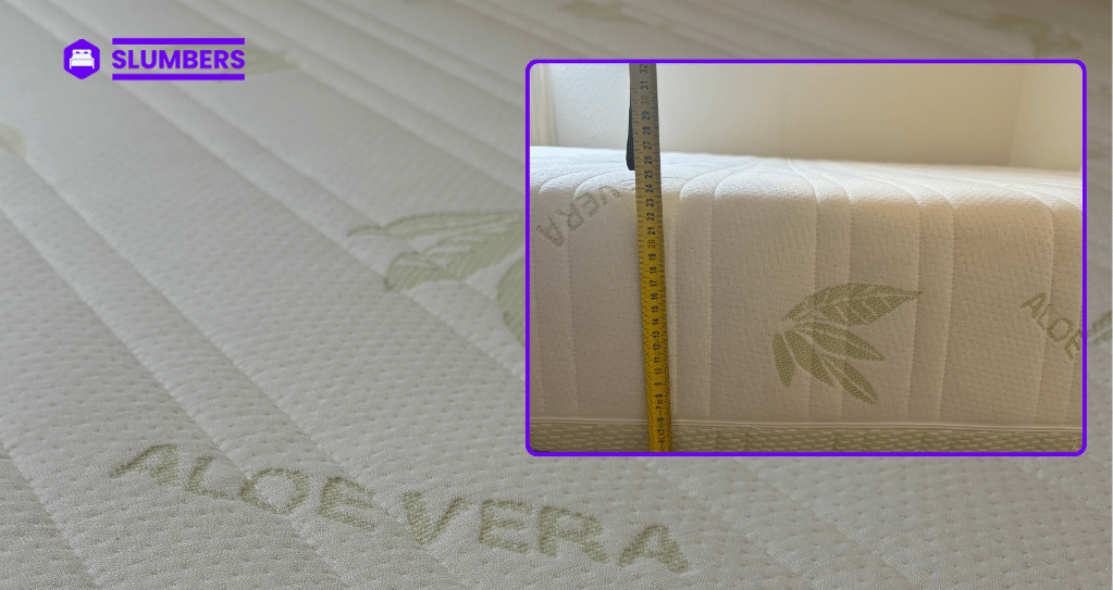 Taille du matelas l'écolo mousse