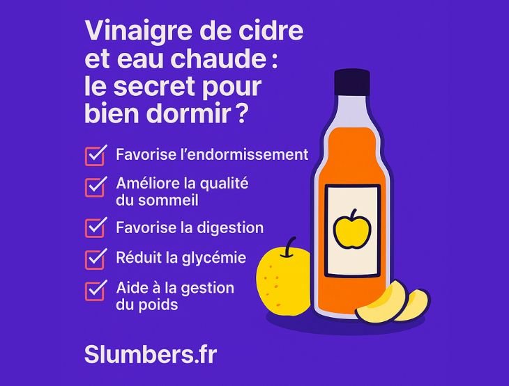 Les bienfaits du vinaigre de cidre + eau chaude le soir