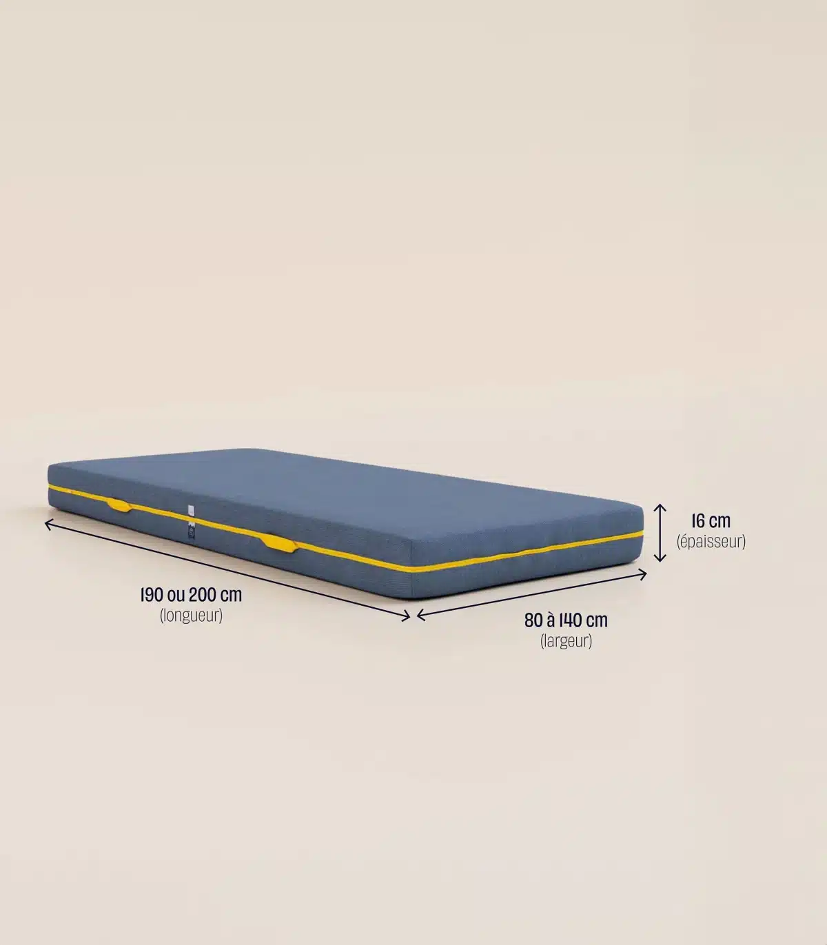 MATELAS 90 X 190 GRAND TEDI TEDIBEAR