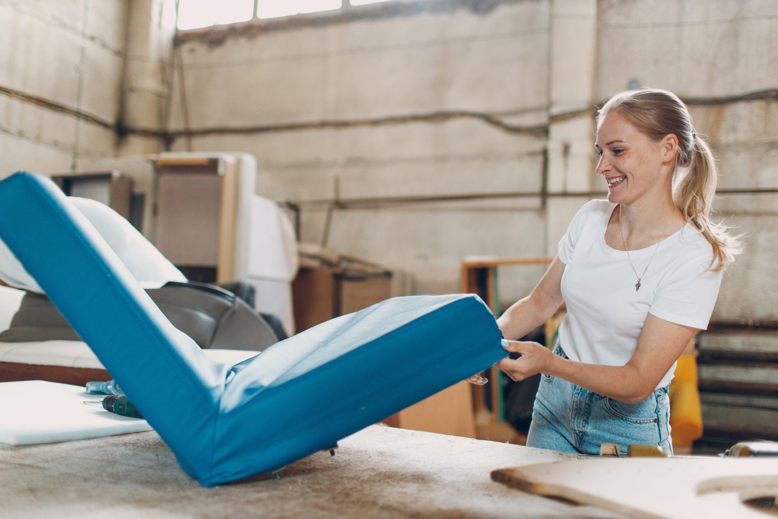 recyclage d'un matelas usagé