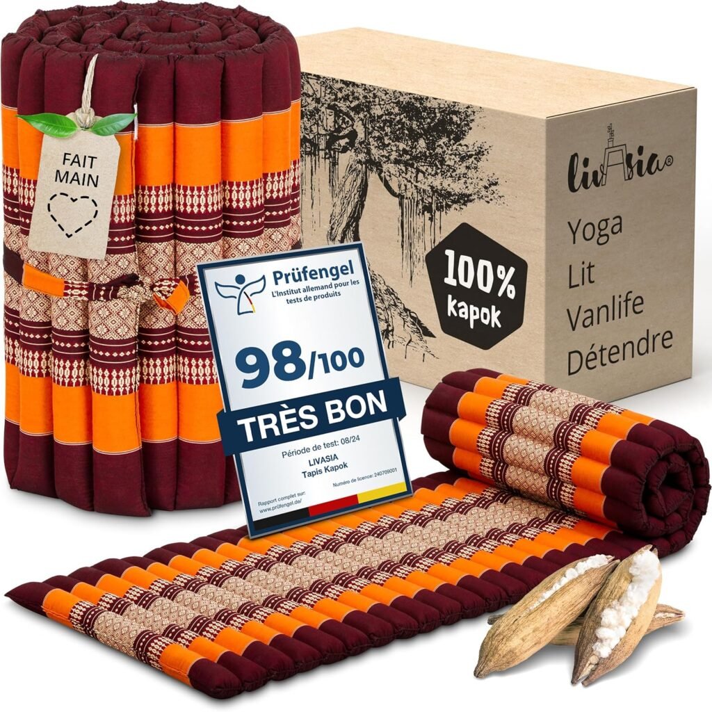 le matelas enroulable livasia