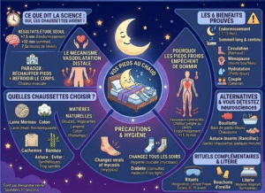 Faut-il dormir en chaussettes ? Bienfaits et idées reçues