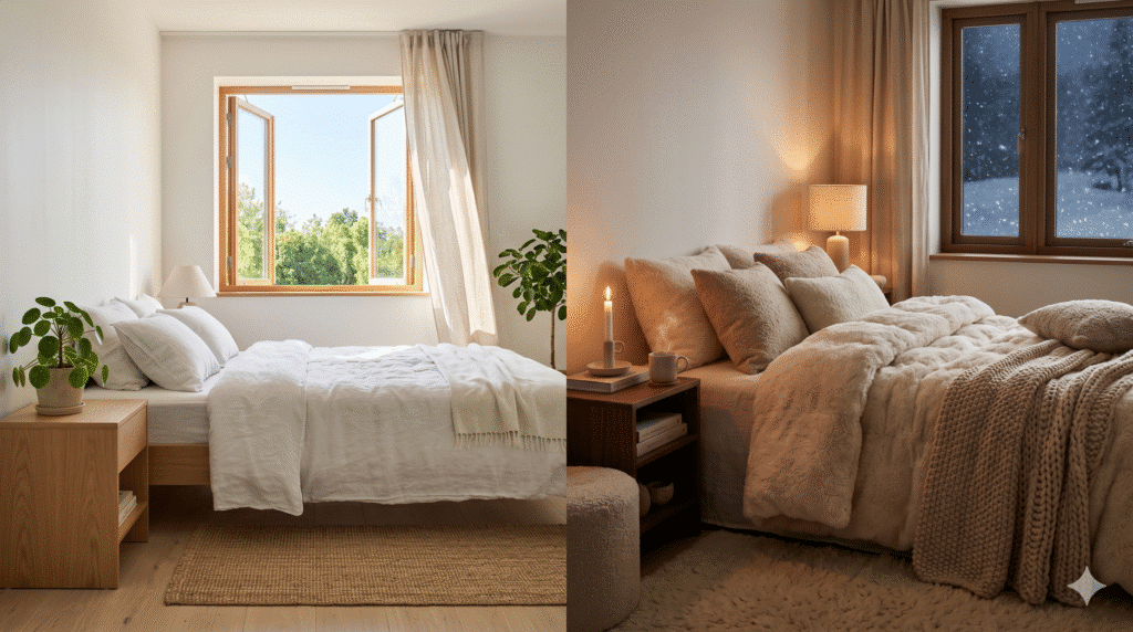Couette été vs hiver : les bonnes pratiques